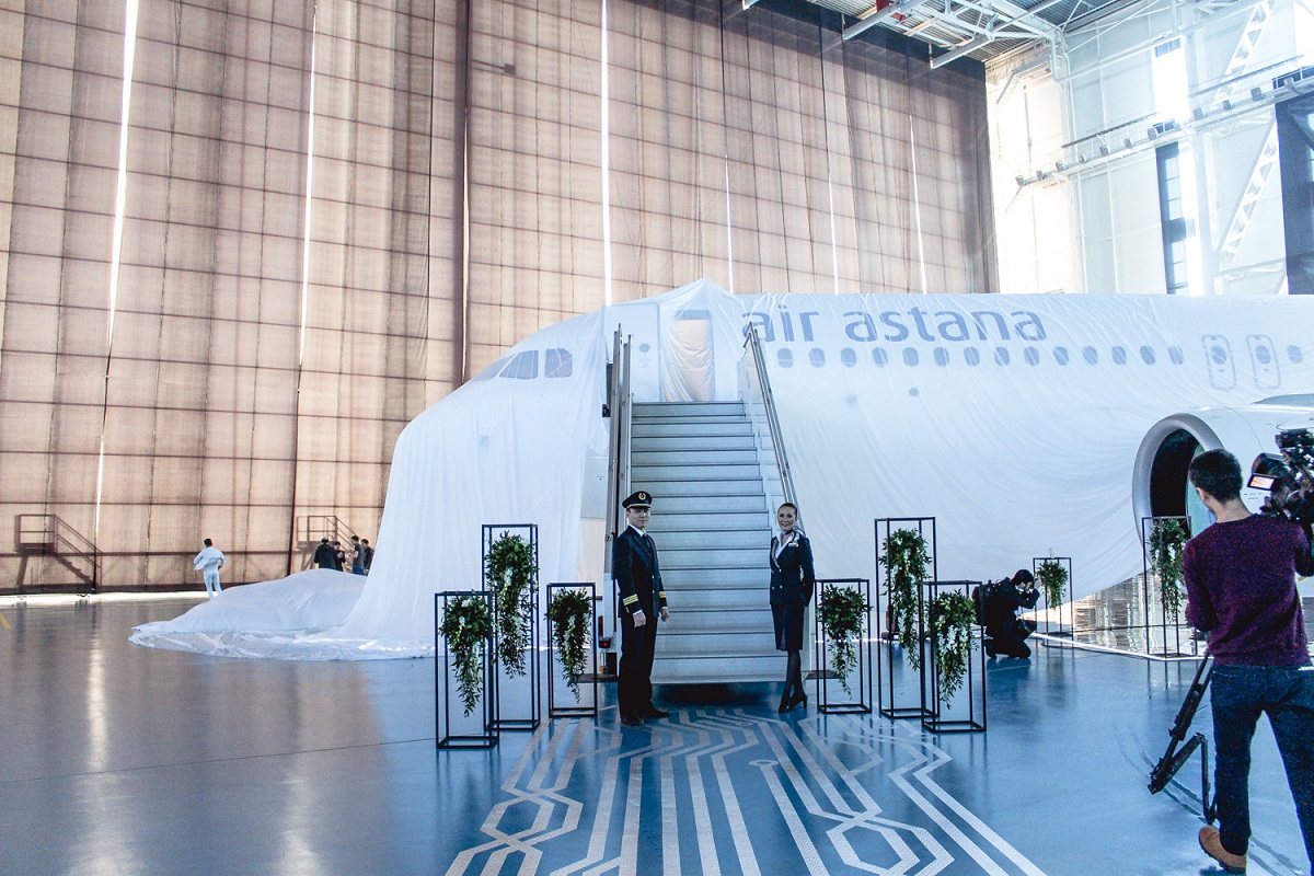 AIR ASTANA: ПРЕЗЕНТАЦИЯ САМОГО МОЩНОГО, ЭКОЛОГИЧНОГО И БЕСШУМНОГО САМОЛЕТА В ЦЕНТРАЛЬНОЙ АЗИИ