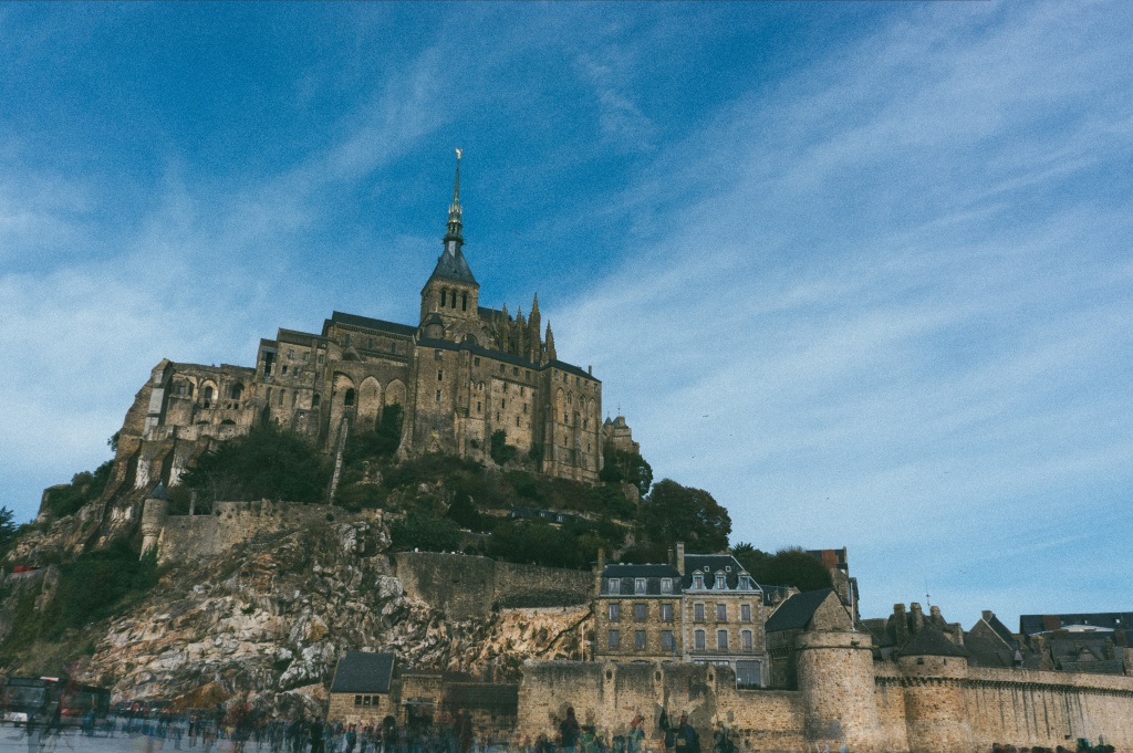 замок Mont_Saint_Michel 