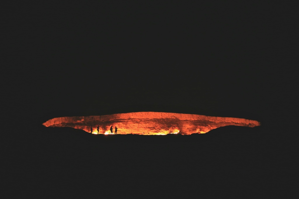 Turkmen Кратер Врада Ада