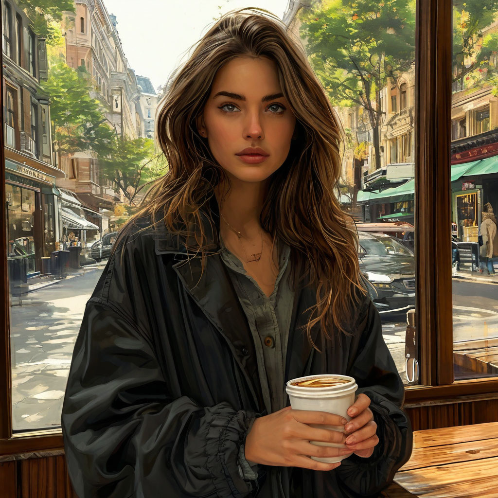 эстетика Coffee Girl