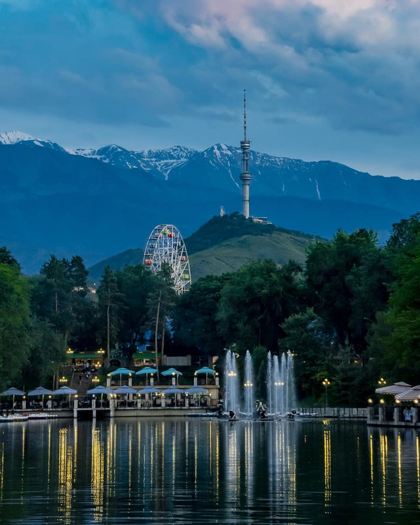 Southern capital of Kazakhstan — Almaty in the lens of local photographers